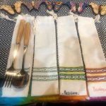 不鏽鋼圖騰餐具組2入